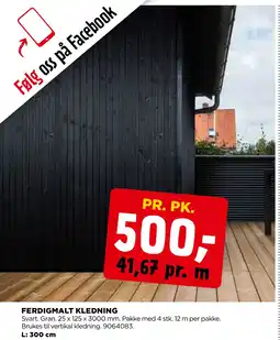 jem & fix FERDIGMALT KLEDNING tilbud