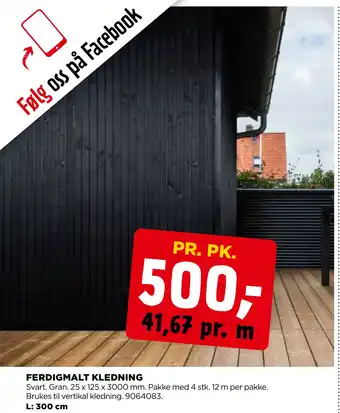 jem & fix FERDIGMALT KLEDNING tilbud