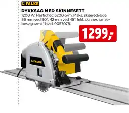 jem & fix DYKKSAG MED SKINNESETT tilbud