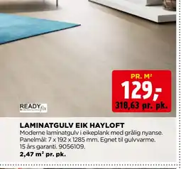jem & fix LAMINATGULV EIK HAYLOFT tilbud