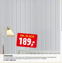 jem & fix VEGGPANEL tilbud