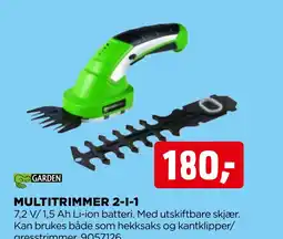 jem & fix MULTITRIMMER 2-1-1 tilbud