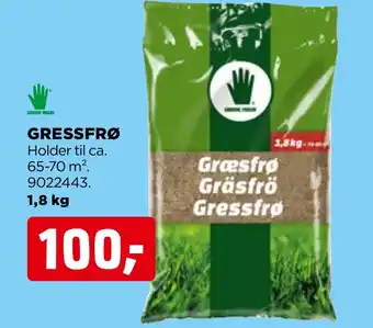 jem & fix GRESSFRØ tilbud
