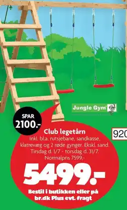 BR Leker Club legetårn tilbud