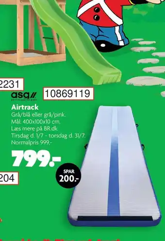 BR Leker Airtrack tilbud