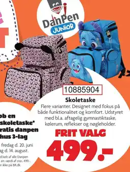 BR Leker Skoletaske tilbud