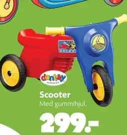 BR Leker Scooter Med gummihjul. tilbud