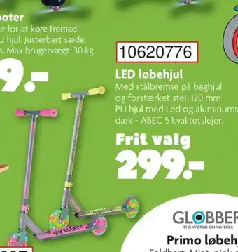BR Leker LED løbehjul tilbud