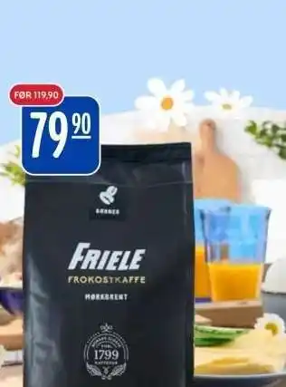 Rema 1000 Friele Frokostkaffe Mørkbrent tilbud