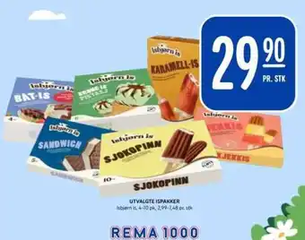 Rema 1000 Isbjørn is tilbud