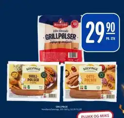 Rema 1000 Grillpølser tilbud