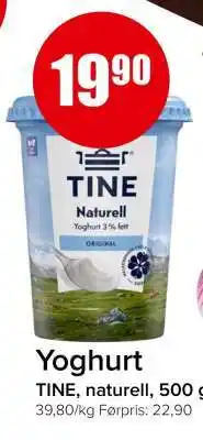 Spar Yoghurt tilbud