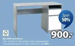 JYSK BILLUND skrivebord, NOK 900 tilbud