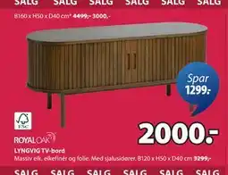 JYSK LYNGVIG TV-bord tilbud