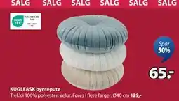 JYSK KUGLEASK pyntepute, NOK 65 tilbud