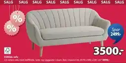 JYSK EGEDAL sofa, NOK 3500 tilbud