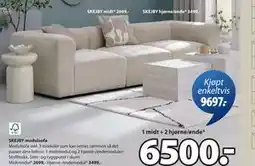 JYSK SKEJBY modulsofa, NOK 6500 tilbud