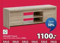 JYSK HASLUND TV-bord, NOK 1100 tilbud