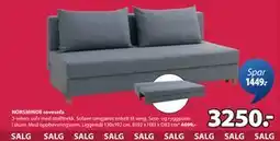 JYSK NORSMINDE sovesofa, NOK 3250 tilbud