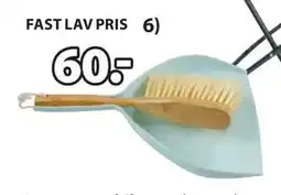 JYSK MILO feiebrett og kost, NOK 60 tilbud