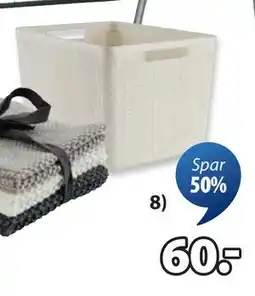 JYSK JUTE kurv, NOK 60 tilbud