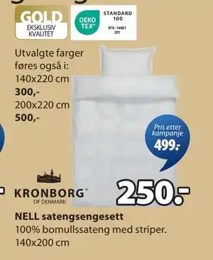 JYSK NELL satengsengesett tilbud