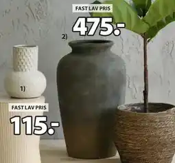 JYSK TOMMY vase, NOK 475 tilbud