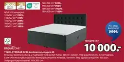 JYSK TYLDA STORAGE GC50 kontinentalseng grå-40, NOK 10000 tilbud