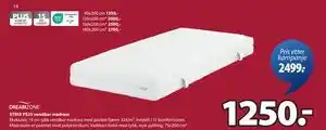 JYSK STRIA PS25 vendbar madrass tilbud