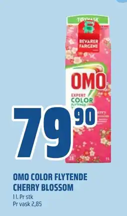 Coop Obs OMO COLOR FLYTENDE CHERRY BLOSSOM, NOK 79.9 tilbud