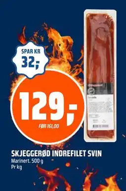 Coop Obs SKJEGGERØD INDREFILET SVIN, NOK 129 tilbud