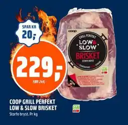 Coop Obs COOP GRILL PERFEKT LOW & SLOW BRISKET, NOK 229 tilbud