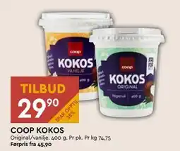 Coop Mega COOP KOKOS, NOK 29.9 tilbud