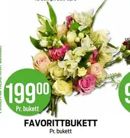 Kiwi FAVORITTBUKETT, NOK 199 tilbud
