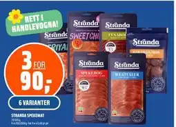 Coop Obs STRANDA SPEKEMAT, NOK 90 tilbud