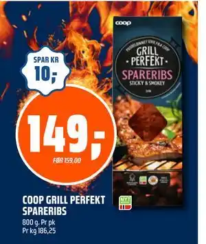 Coop Obs COOP GRILL PERFEKT SPARERIBS, NOK 149 tilbud