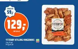 Coop Obs YTTERØY KYLLING VINGEMIKS, NOK 129 tilbud