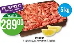 Kiwi REKER, NOK 289 tilbud