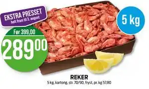 Kiwi REKER, NOK 289 tilbud