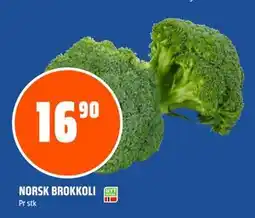 Coop Obs NORSK BROKKOLI, NOK 16.9 tilbud
