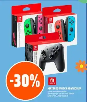 Coop Obs NINTENDO SWITCH KONTROLLER tilbud