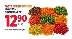 Jacobs SNACKSGRØNNSAKER, NOK 12.9 tilbud