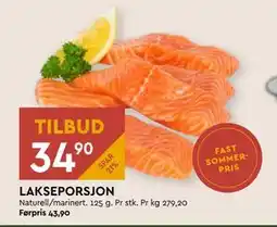 Coop Mega LAKSEPORSJON, NOK 34.9 tilbud