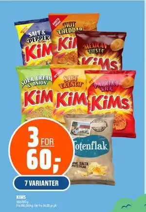 Coop Obs KIMS, NOK 60 tilbud