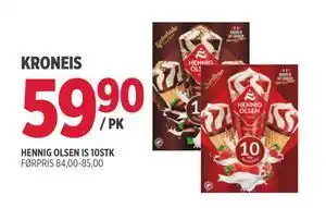 Jacobs KRONEIS, NOK 59.9 tilbud
