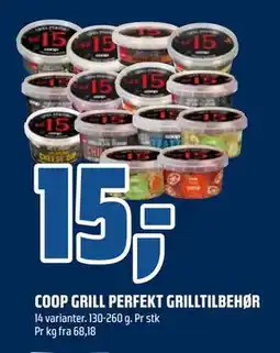 Coop Obs COOP GRILL PERFEKT GRILLTILBEHØR, NOK 15 tilbud