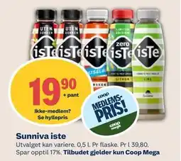 Coop Mega Sunniva iste, Medlemspris tilbud