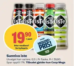 Coop Mega Sunniva iste, Medlemspris tilbud