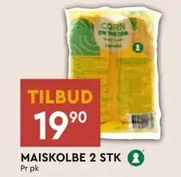 Coop Mega MAISKOLBE 2 STK, NOK 19.9 tilbud