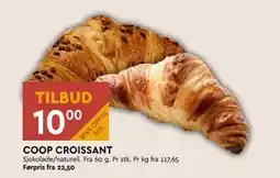 Coop Mega COOP CROISSANT, NOK 10 tilbud